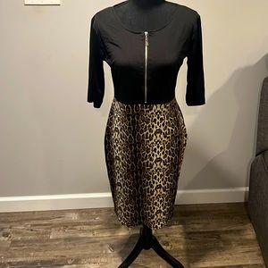 Dress with 3/4 Sleeve -XL